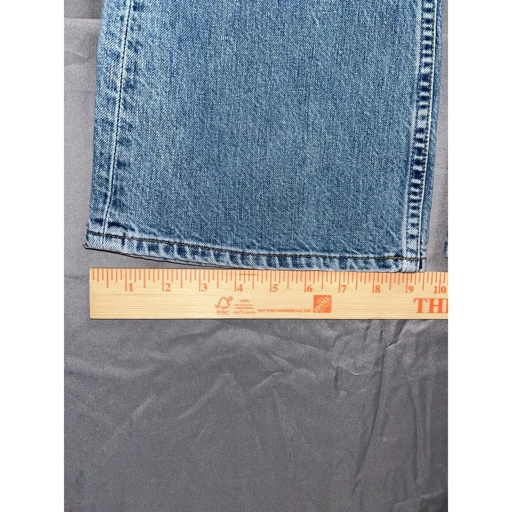 Gap Ankle Flare Jeans‎ Boys 4 Blue Denim Relaxed Fit Medium Wash Streetwear